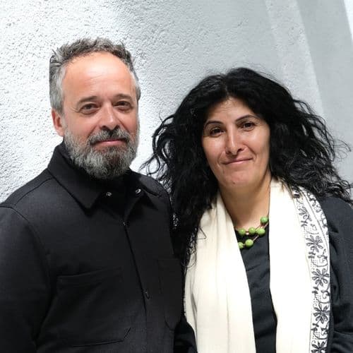 Alessandro Petti and Sandi Hilal.