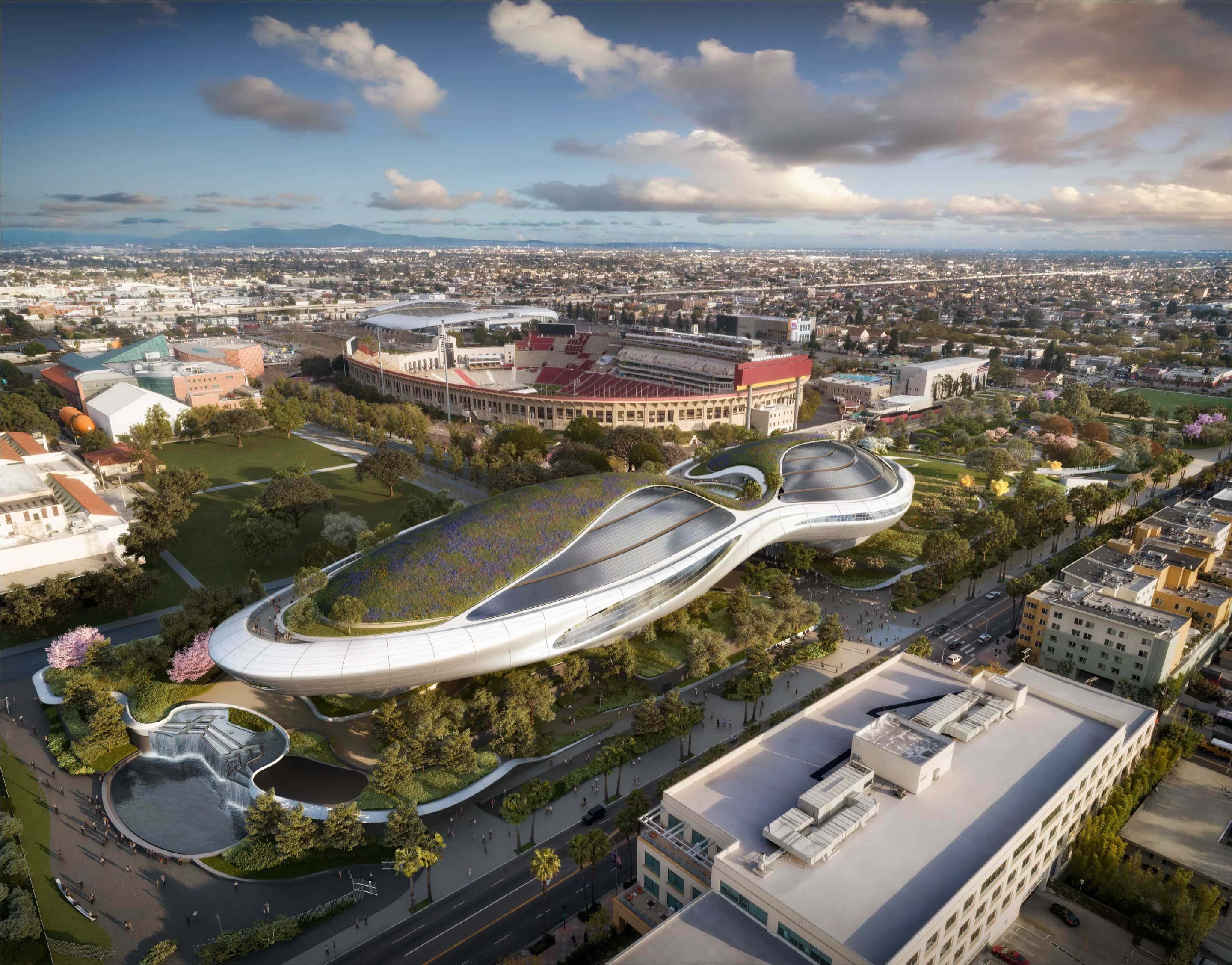 Lucas Museum of Narrative Art by MAD Architects